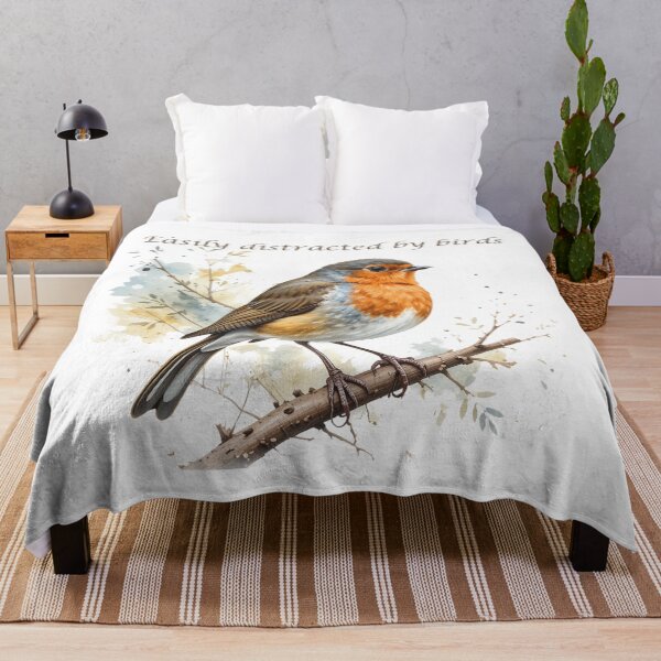 Item preview, Birdwatcher Easily Distracted by Birds designed and sold by countrymouse.