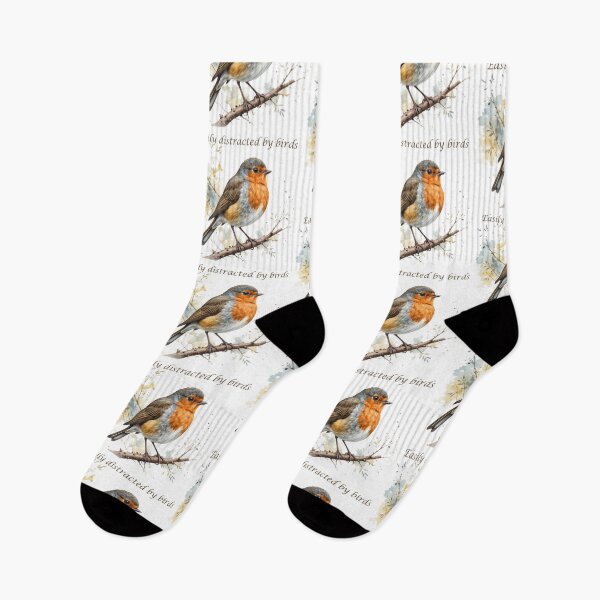 Item preview, Birdwatcher Easily Distracted by Birds designed and sold by countrymouse.