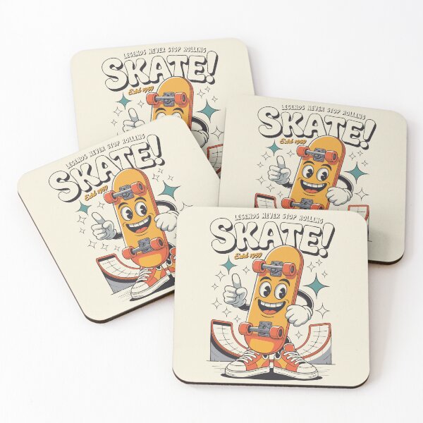 Item preview,  Retro Cartoon Skateboard, Skater Style designed and sold by emmjott.