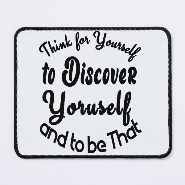 Item preview, Think, Discover Yourself and be That designed and sold by DNC1134.