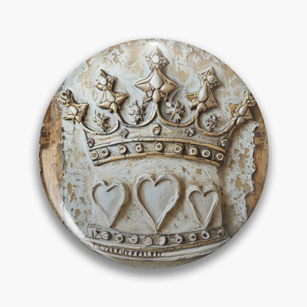 Item preview, Stone Crown Carved Heart designed and sold by artenvironments.