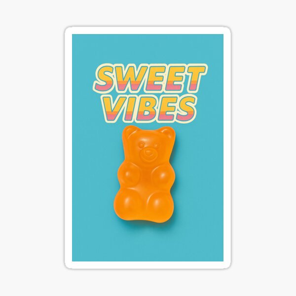 Vista previa del artículo con la obra «Osito de goma Sweet Vibes», diseñado y vendido por giant_ani.