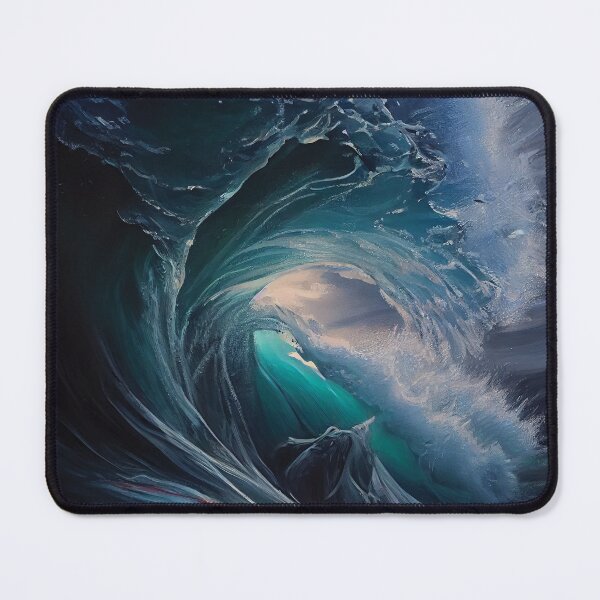 Item preview, Ocean's Fury: Majestic Cresting Wave Art designed and sold by ShadowAndSlate.
