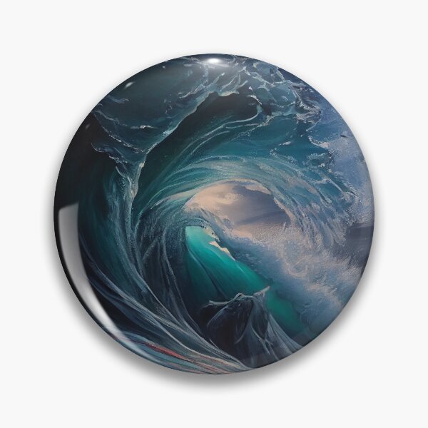 Item preview, Ocean's Fury: Majestic Cresting Wave Art designed and sold by ShadowAndSlate.