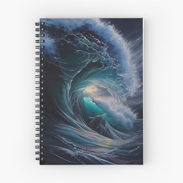 Item preview, Ocean's Fury: Majestic Cresting Wave Art designed and sold by ShadowAndSlate.