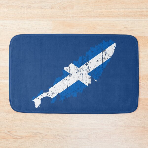 Item preview, Scotland Flag on Coll - Distressed designed and sold by isleheid.