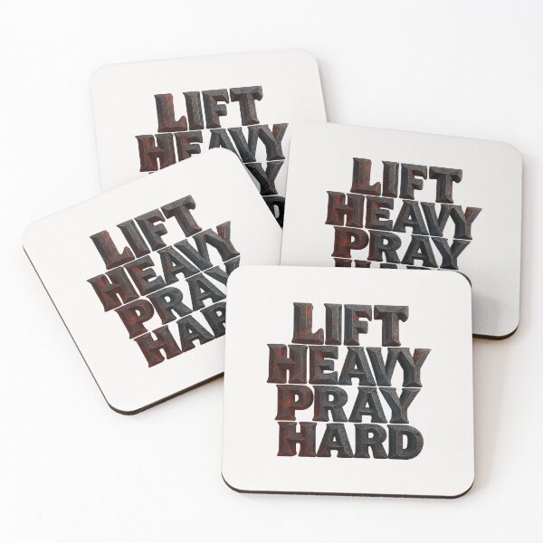 Item preview, Lift Heavy Pray Hard - Christian - God's Gym designed and sold by RANDOMNESS.