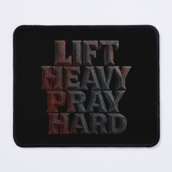 Item preview, Lift Heavy Pray Hard - Christian - God's Gym designed and sold by RANDOMNESS.