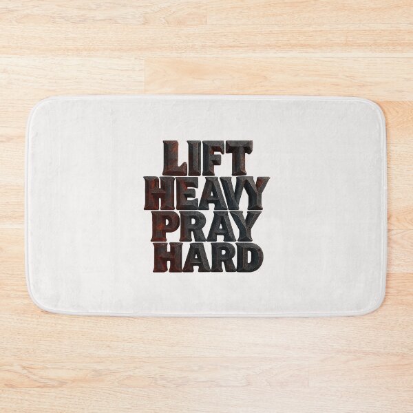 Item preview, Lift Heavy Pray Hard - Christian - God's Gym designed and sold by RANDOMNESS.