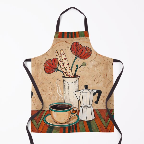 Item preview, Poppies and Espresso Still Life designed and sold by artenvironments.