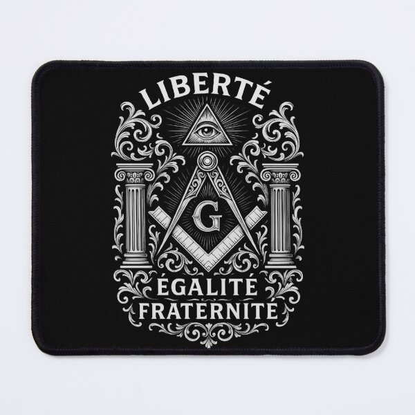 Item preview, Liberté Égalité Fraternité – Masonic Symbol Art designed and sold by GnosisWear.