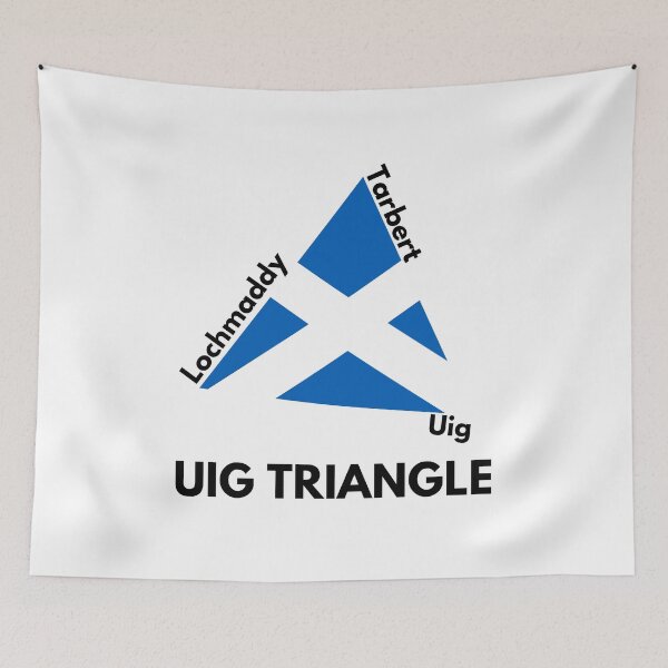 Item preview, Uig Triangle - Scotland Flag designed and sold by isleheid.