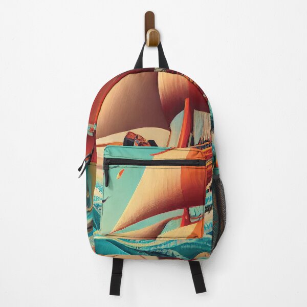 Item preview, Psychedelic Seas: Vibrant Dream Voyage Ship designed and sold by ShadowAndSlate.