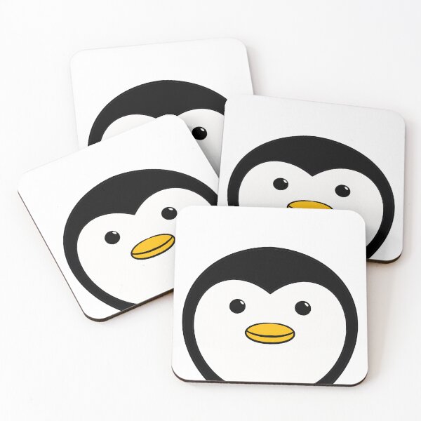 Item preview, Cute Black Penguin Cartoon – Minimalist Animal Art designed and sold by CraftyScamp.