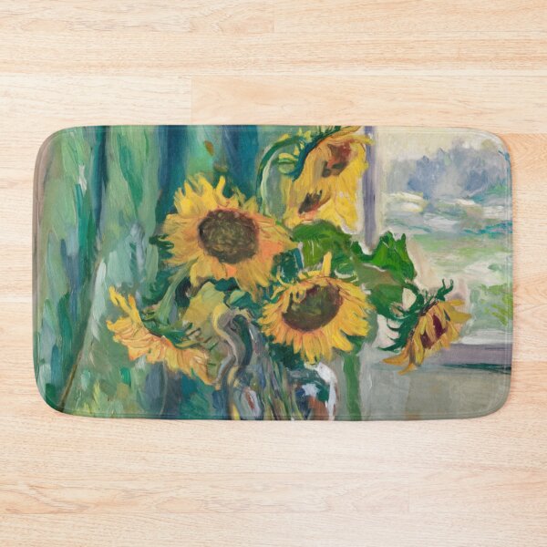 Item preview, Sunflowers in Provence | French Impressionist Still Life Art Print by Carraann designed and sold by CARRAANN.