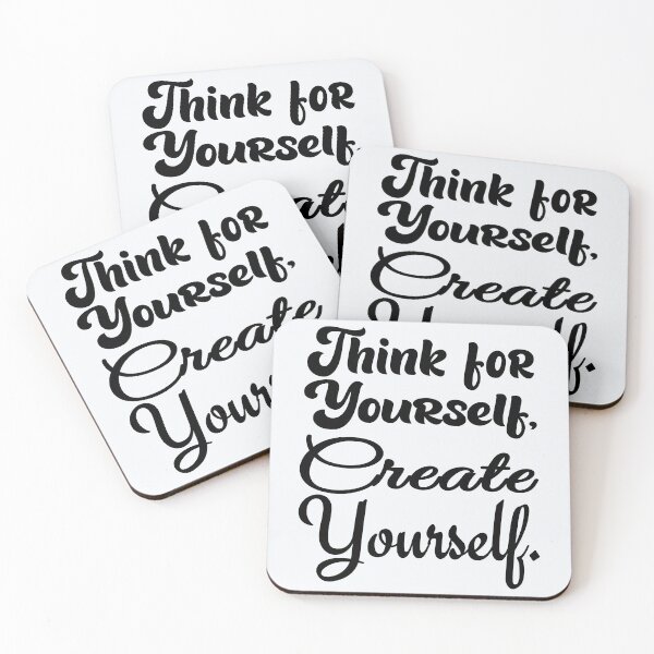 Item preview, Think for and Create Yourself designed and sold by DNC1134.