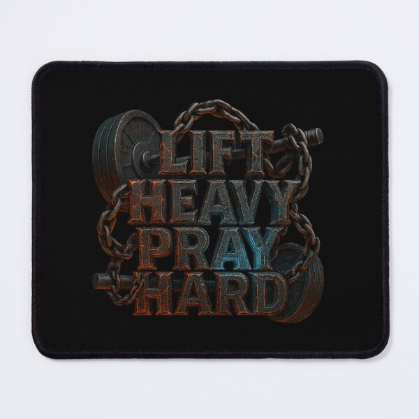 Item preview, Lift Heavy Pray Hard - Christian - God's Gym designed and sold by RANDOMNESS.