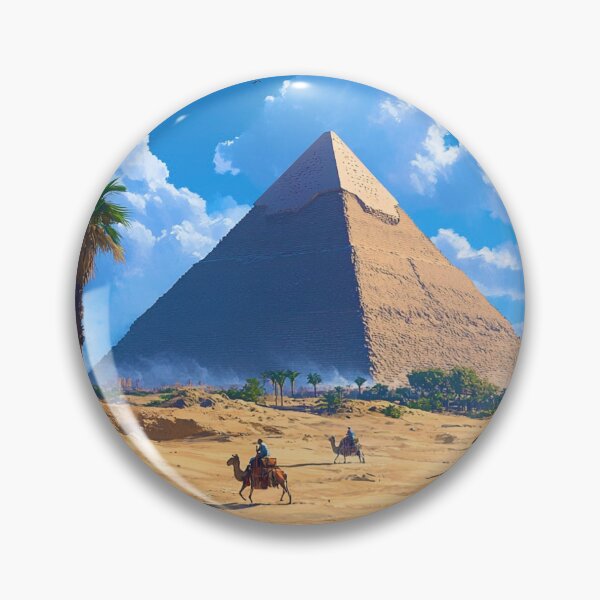 Item preview, Great Pyramids of Giza, Egypt designed and sold by Myra365Art.