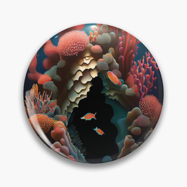 Item preview, Underwater Sanctuary: Vibrant Coral Reef & Fish designed and sold by ShadowAndSlate.