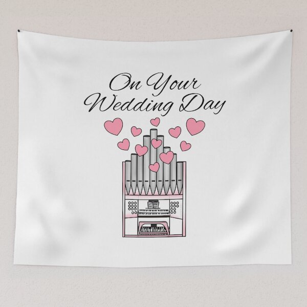 Item preview, On Your Wedding Day, Church Organ Organist Musician designed and sold by doodlerob.