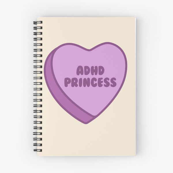 Item preview, purple adhd princess candy heart - retro graphic  designed and sold by jessicaleah15.