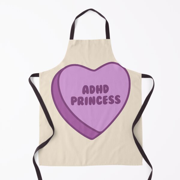 Item preview, purple adhd princess candy heart - retro graphic designed and sold by jessicaleah15.