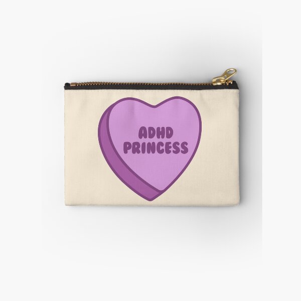 Item preview, purple adhd princess candy heart - retro graphic  designed and sold by jessicaleah15.