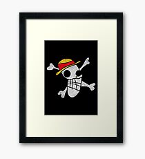 Mugiwara Jolly Roger (Luffy Version) Framed Print