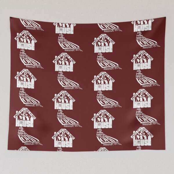Item preview, As for Me and My House... designed and sold by square1studio.