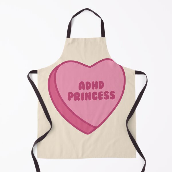 Item preview, pink adhd princess candy heart - retro graphic designed and sold by jessicaleah15.