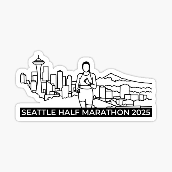 Item preview, Seattle Half Marathon – 2025 designed and sold by Moritz Schwäble.