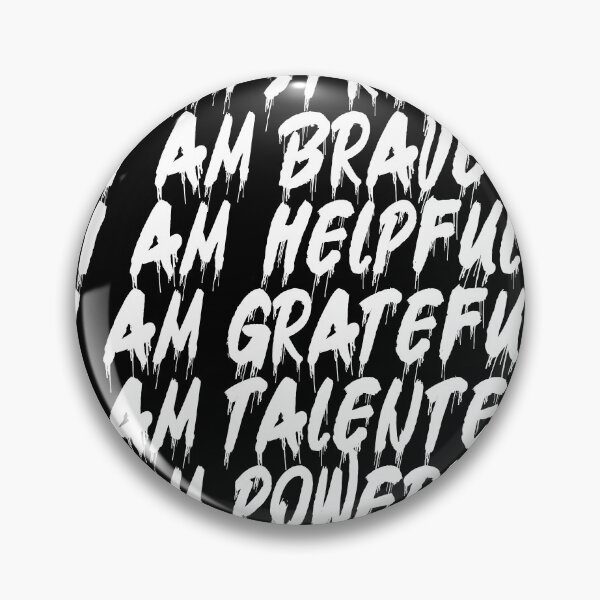 Item preview, I AM SMART I AM STRONG I AM BRAVE I AM HELPFUL I AM GRATEFUL I AM TALENTED I AM POWERFUL I AM UNSTOPPABLE designed and sold by Florida  Max.