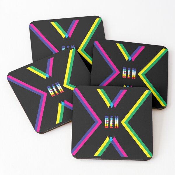 Item preview, GEN X Rocks - Retro Neon Throwback Vibes designed and sold by AngelottiCR.