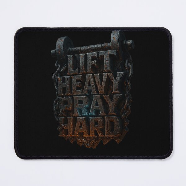 Item preview, Lift Heavy Pray Hard - Christian - God's Gym designed and sold by RANDOMNESS.