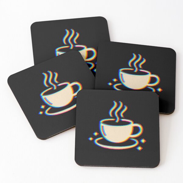 Item preview, Cup Of Coffee RGB Colors for EDM Art Lovers designed and sold by DemureArtsy.