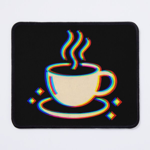 Item preview, Cup Of Coffee RGB Colors for EDM Art Lovers designed and sold by DemureArtsy.