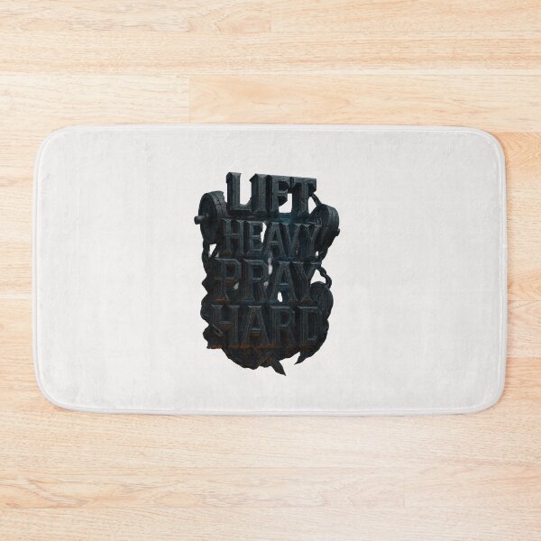Item preview, Lift Heavy Pray Hard - Christian - God's Gym designed and sold by RANDOMNESS.