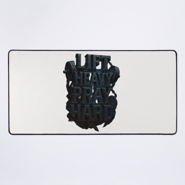 Item preview, Lift Heavy Pray Hard - Christian - God's Gym designed and sold by RANDOMNESS.