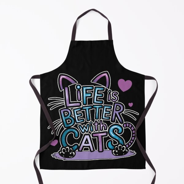 Item preview, LIFE IS BETTER WITH CATS funny cat lover and owner kitten parent designed and sold by Jt41.
