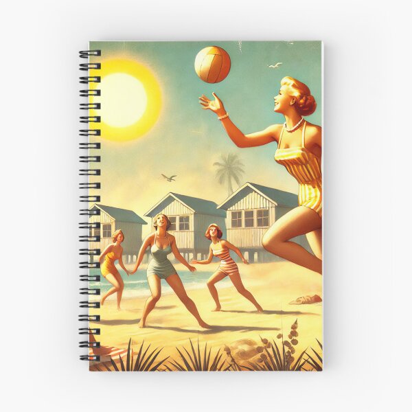 Item preview, Vintage Beach Holiday 4 designed and sold by SteadyRolling.