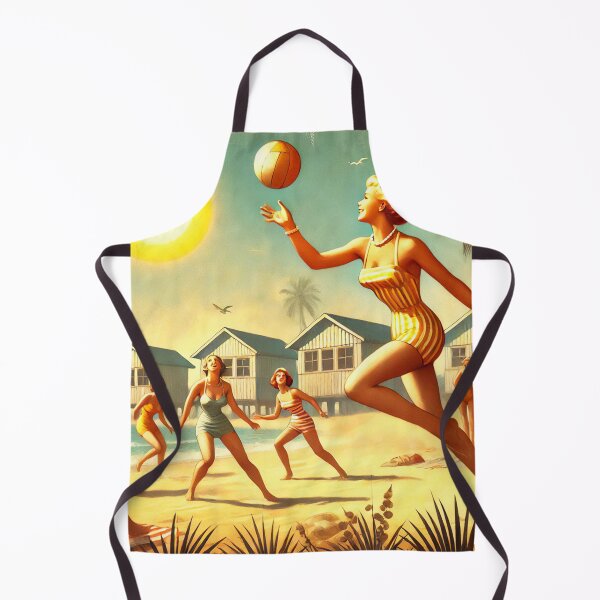 Item preview, Vintage Beach Holiday 4 designed and sold by SteadyRolling.
