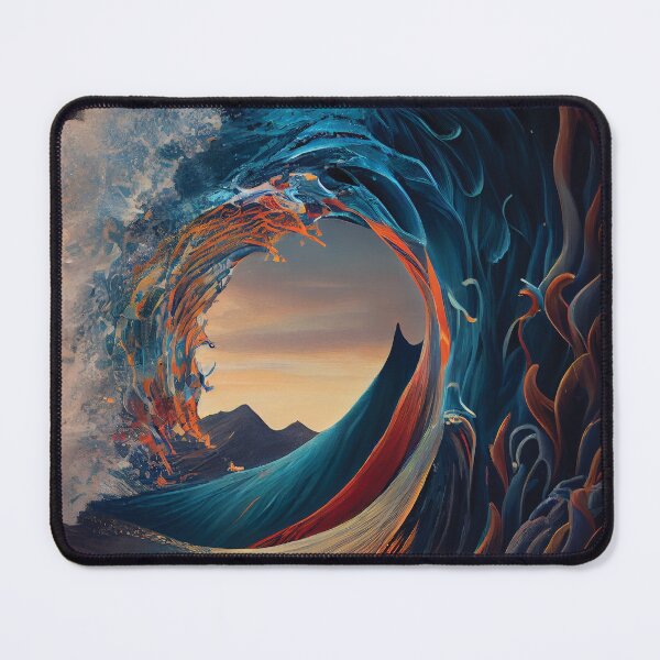 Item preview, Gateway Wave: Swirling Ocean Portal designed and sold by ShadowAndSlate.