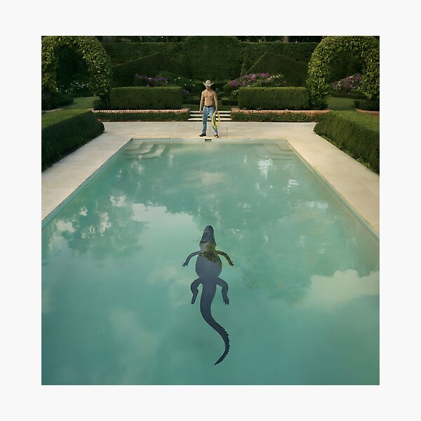 Item preview, Poolside Crocodile designed and sold by Ceremonials-.