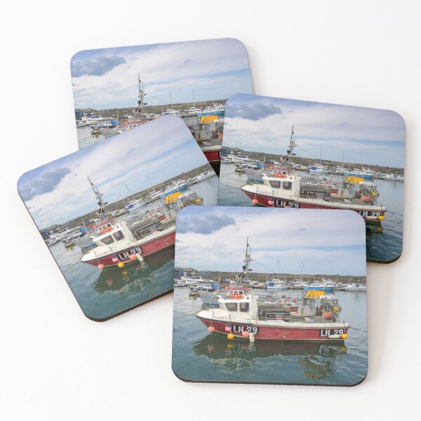 Item preview, Newhaven Harbour Edinburgh Scotland designed and sold by Kasia Design.