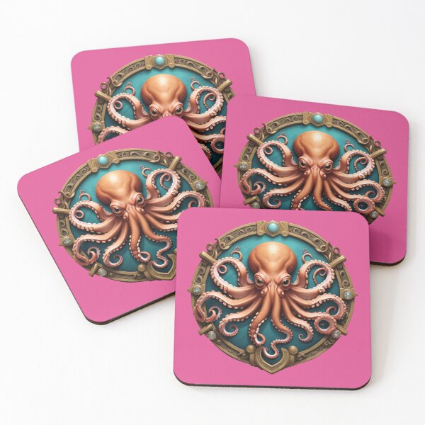 Item preview, OCTOPUS SHIELD (#E14F90) designed and sold by Marlon Oseguera.