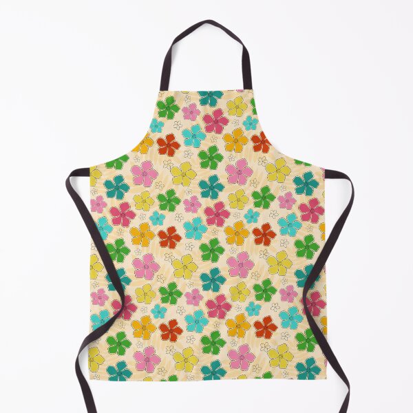 Artikelvorschau, Retro tropische Blumen entworfen und verkauft von Osaseredesigns.