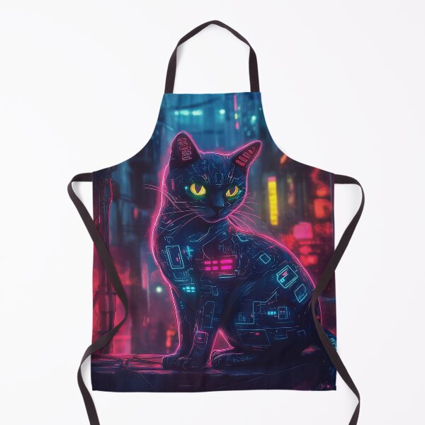 Item preview, Cyberpunk Cat designed and sold by Rtymer.