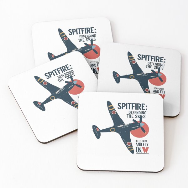 Item preview, Spitfire: Defending the Skies – Retro WWII Design designed and sold by jubileejungle.