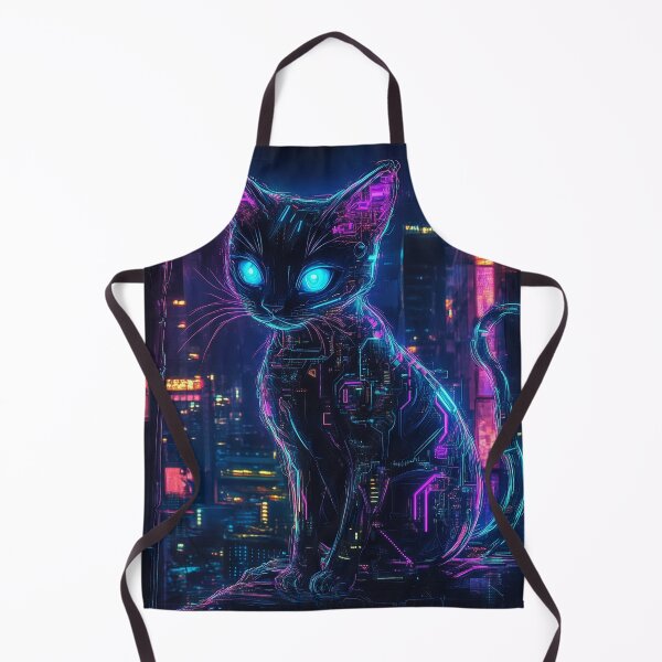Item preview, Cyberpunk Cat designed and sold by Rtymer.