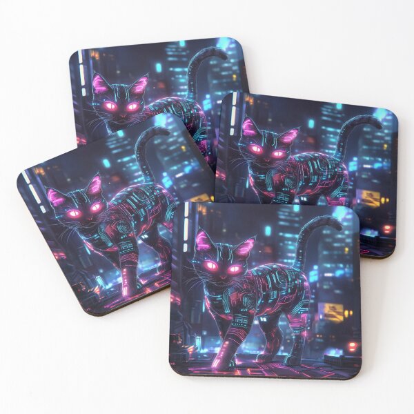 Item preview, Cyberpunk Cat designed and sold by Rtymer.